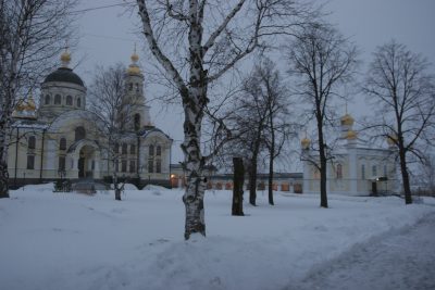 Село Меркушино. Храм Архистратига Михаила и св. праведного Симеона Верхотурского