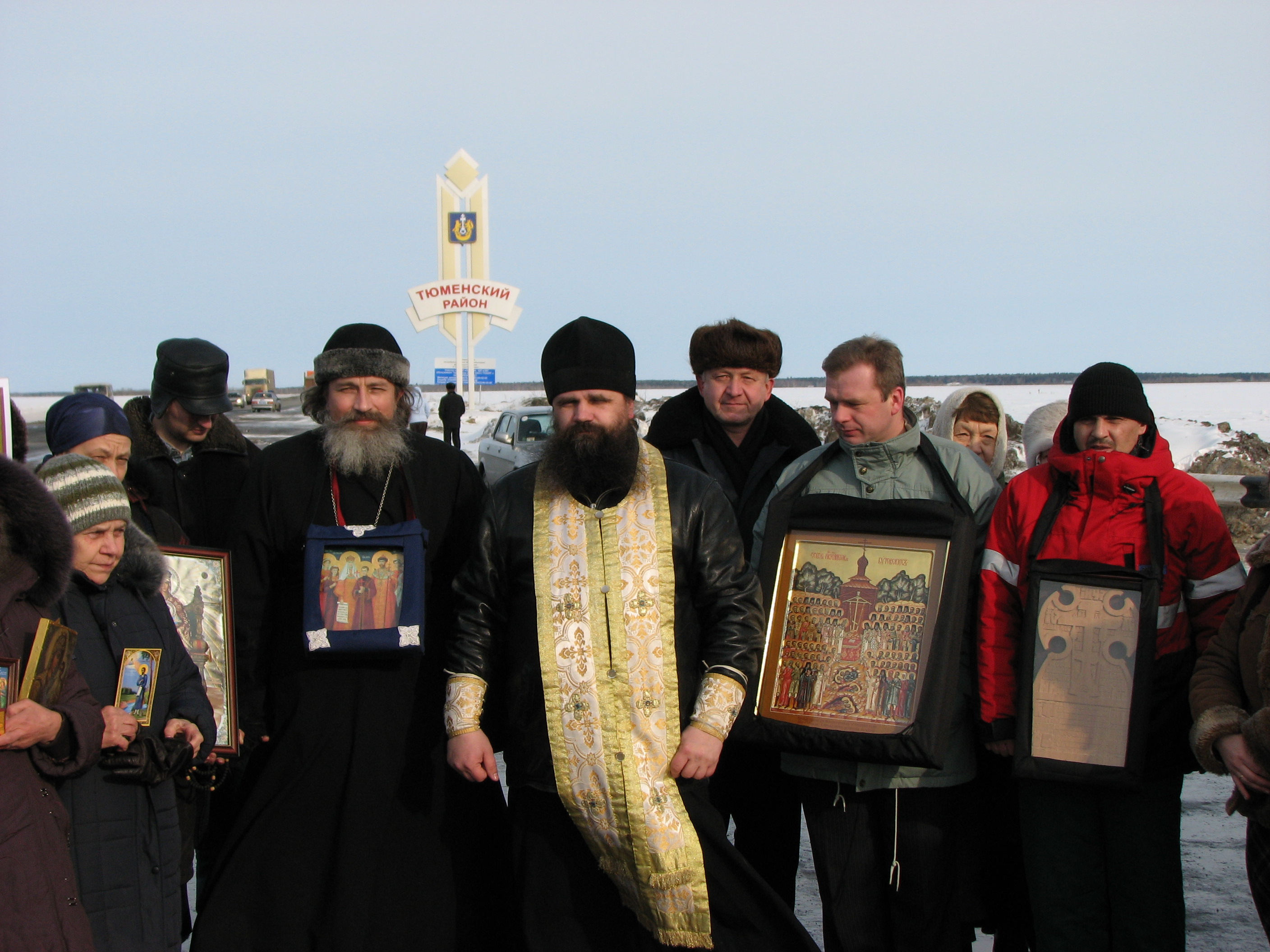 В ожидании крестоходцев на границе Свердловской и Тюменской областей