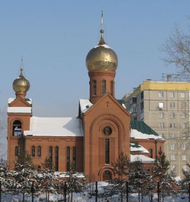 храм святителя Василия Великого в Челябинске