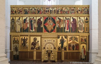 Иконостас Храма Вознесения Господня в Коломенском